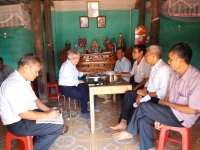 Đoàn Hội đồng Họ Ngô VN làm việc tại Bắc Giang