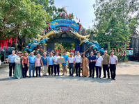 Đoàn Hội đồng họ Ngô Việt Nam thăm, làm việc tại TP.HCM