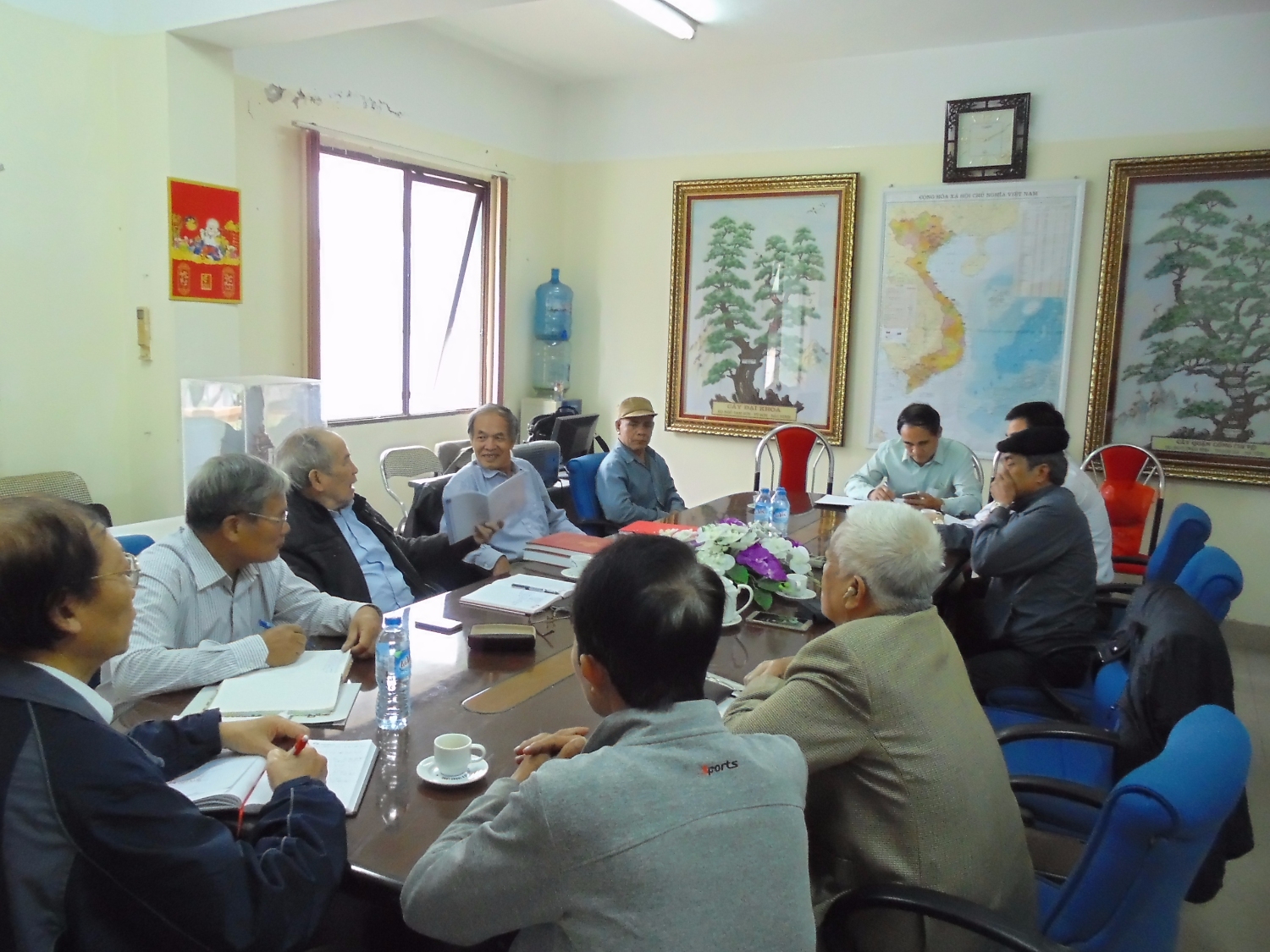 Đoàn Đại biểu họ Trai Trang làm việc với Hội đồng họ Ngô Việt Nam